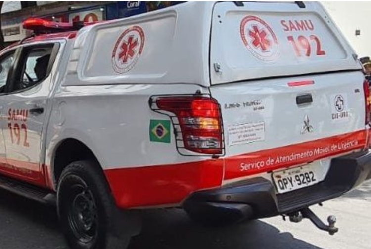Idosa foi atropelada por moto em Arcos