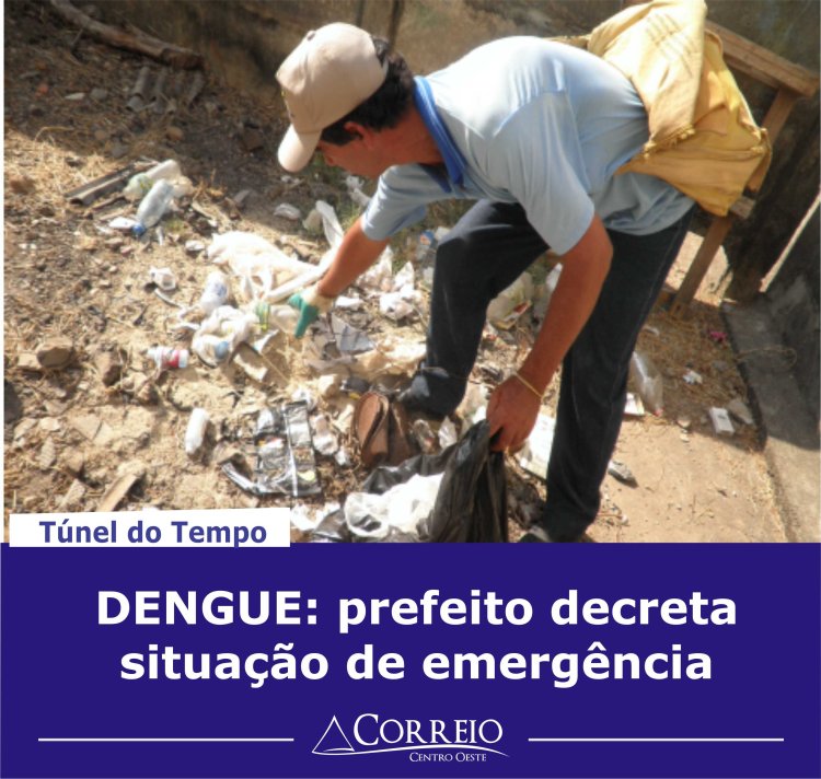 DENGUE: prefeito decreta situação de emergência