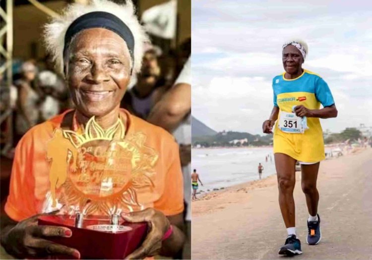 Vovó corredora esbanja fôlego aos 96 anos! “Muito arroz e feijão”