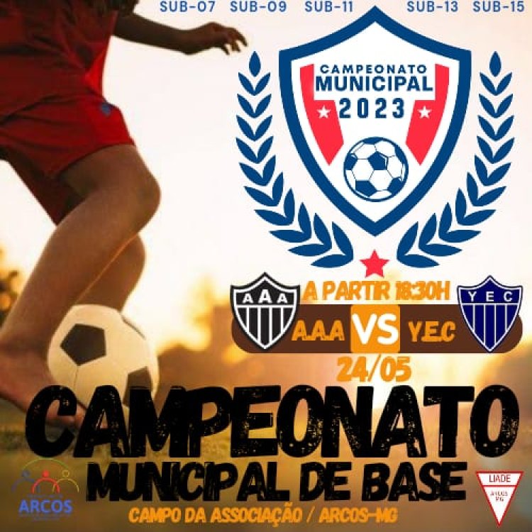 LIADE: Campeonato de Base de Arcos começa hoje (24) com duas partidas