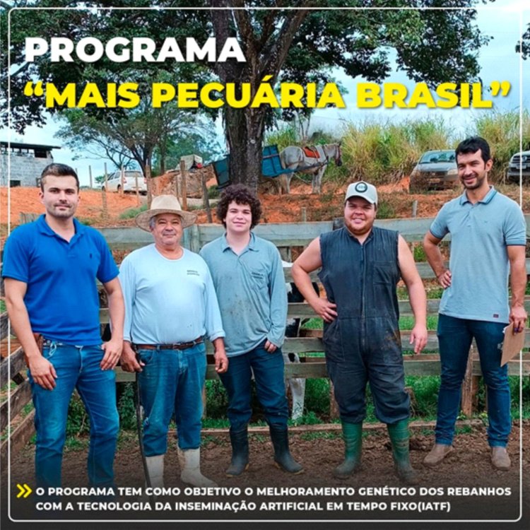 PREFEITURA DE IGUATAMA DESENVOLVE PROGRAMA “MAIS PECUÁRIA BRASIL” EM IGUATAMA