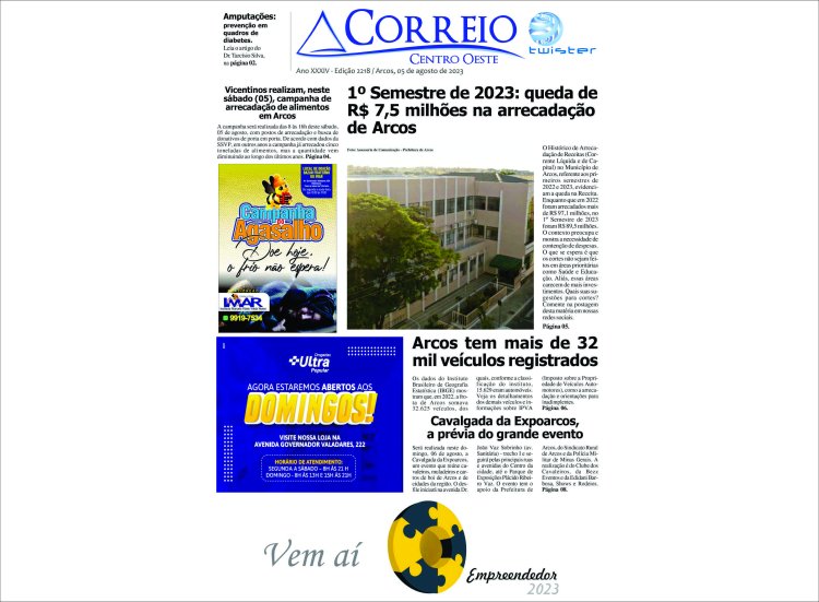 Edição 2218, de 05 de agosto de 2023