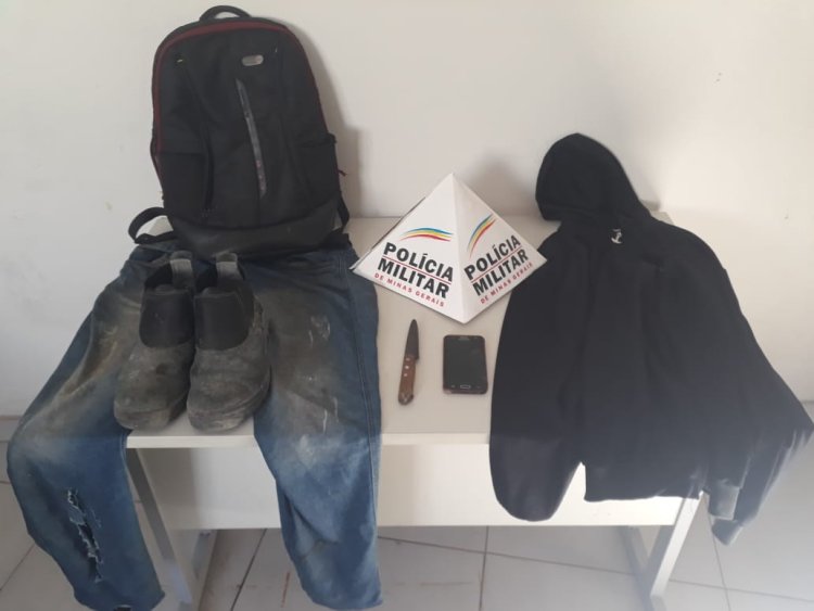 Rápida ação da PM prende autor de roubo e recupera motocicleta, em Formiga