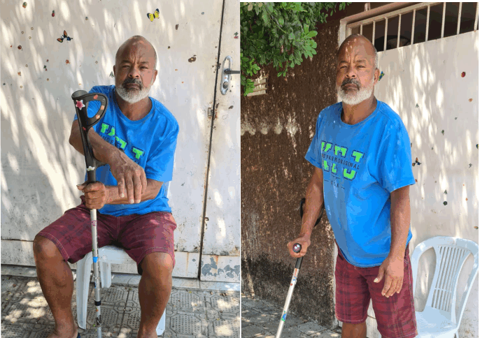 Carlos Roberto, aguarda cirurgia ‘urgente’ há dois anos em Arcos
