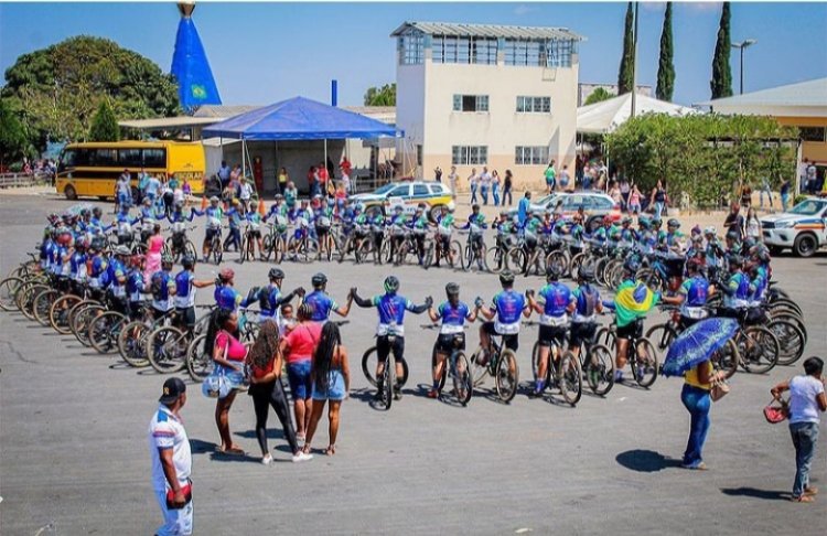 Romaria: 100 ciclistas irão ao Santuário Nossa Senhora Aparecida em Campos Altos