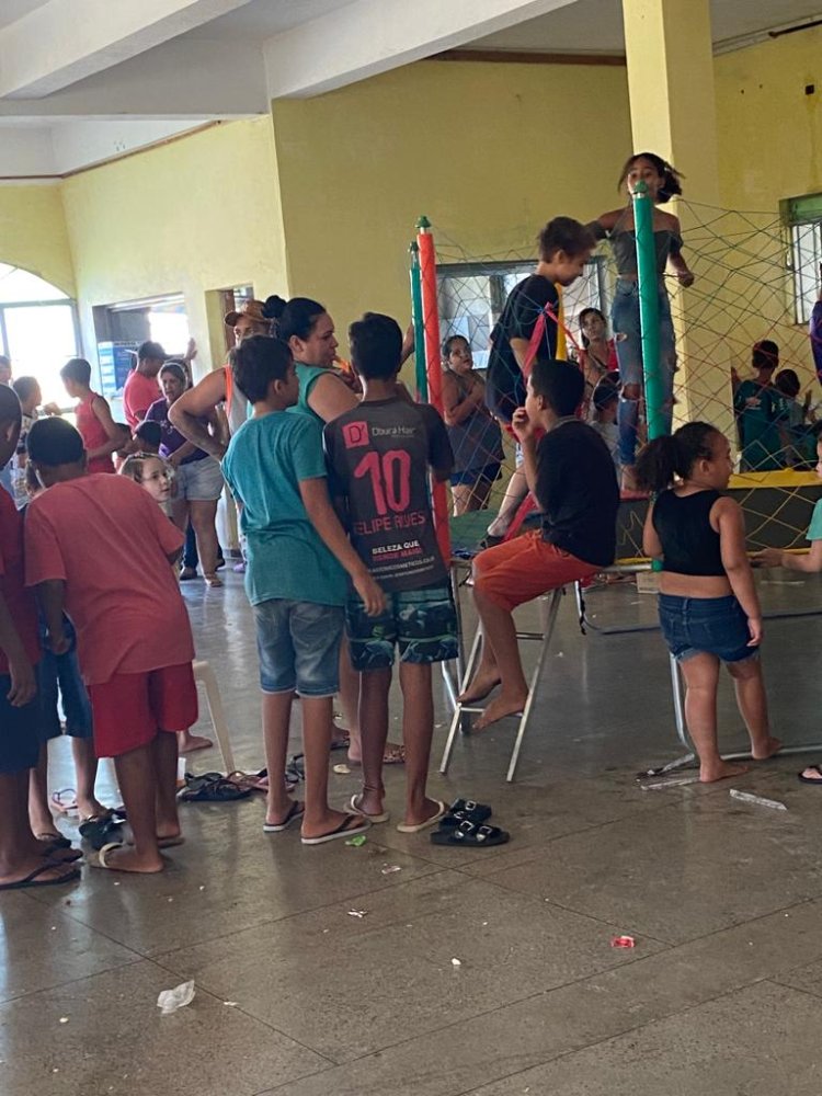 Com a participação de 200 crianças, "Os Anjos na Terra" realizaram a 4ª Festa das Crianças em Arcos