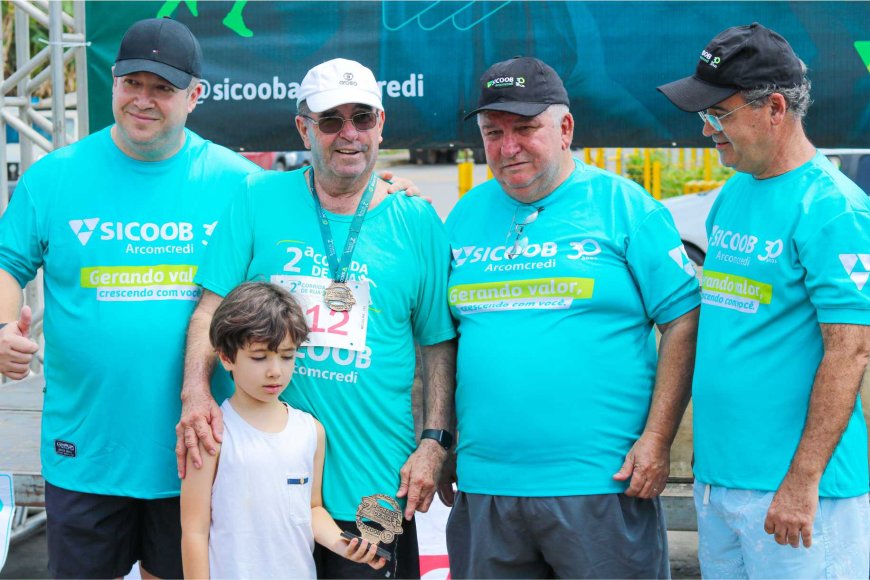 2ª Corrida de Rua Sicoob Arcomcredi  reuniu 250 atletas em Arcos