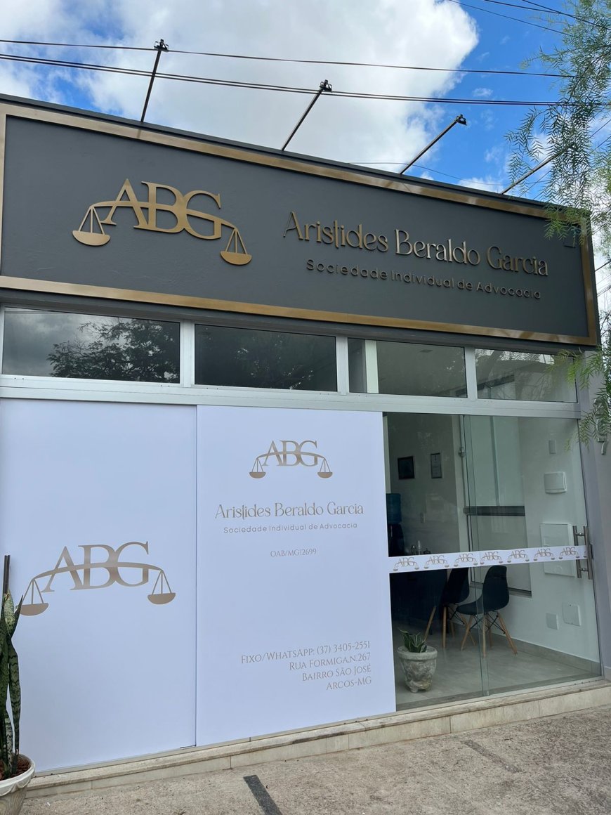 Dr. Aristides Beraldo Garcia, décadas de experiência na advocacia com espaço renovado em Arcos