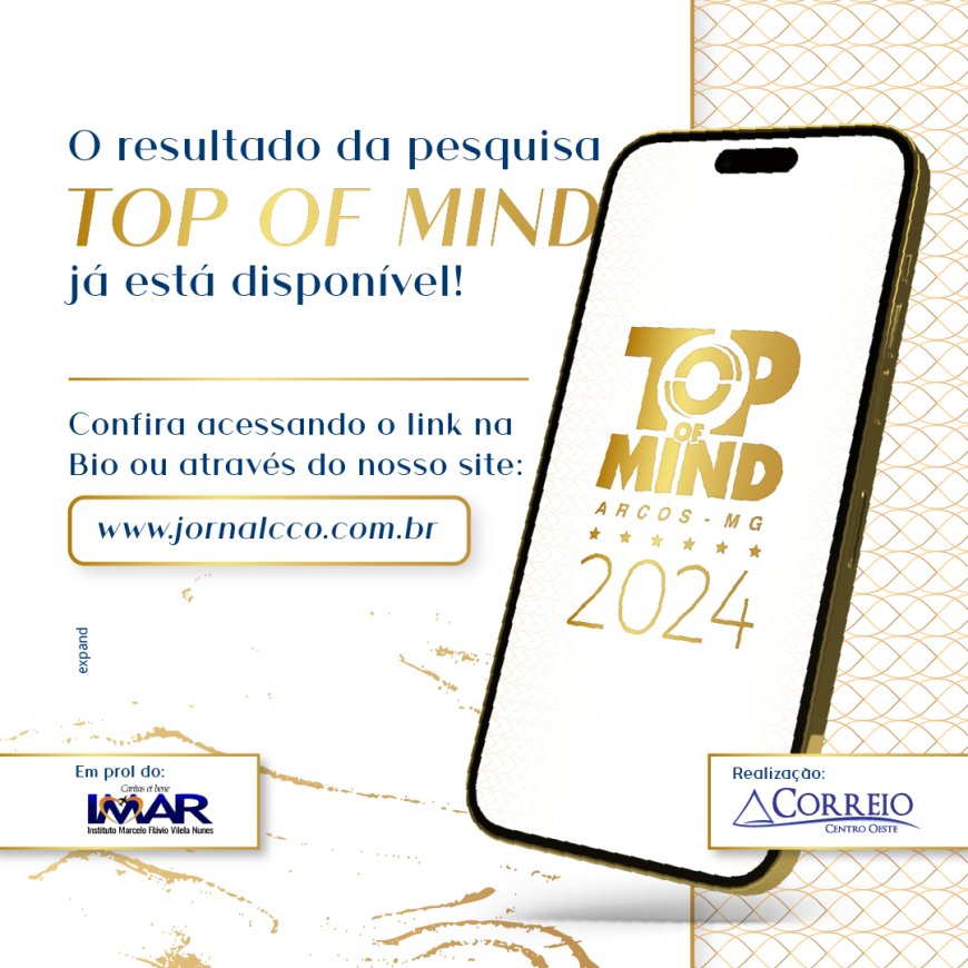 Vencedores da 14ª edição do Top of Mind Arcos