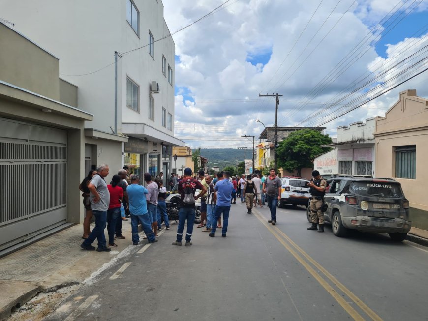 Assalto no Centro de Arcos termina em morte