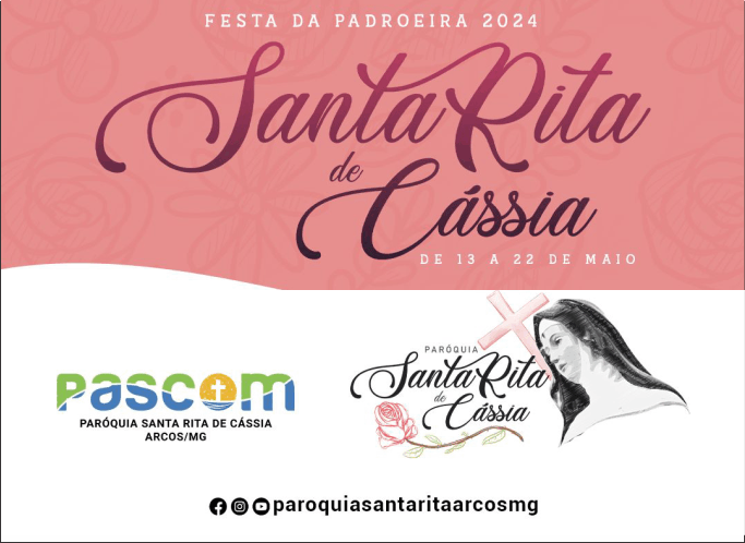 Festa de Santa Rita em Arcos movimenta paróquia no seu primeiro aniversário