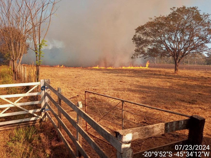 Incêndios nas zonas rurais de Arcos