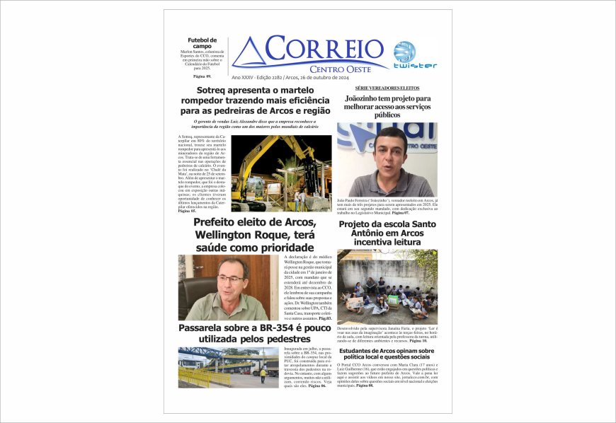 Edição nº2282, de 26 de outubro de 2024