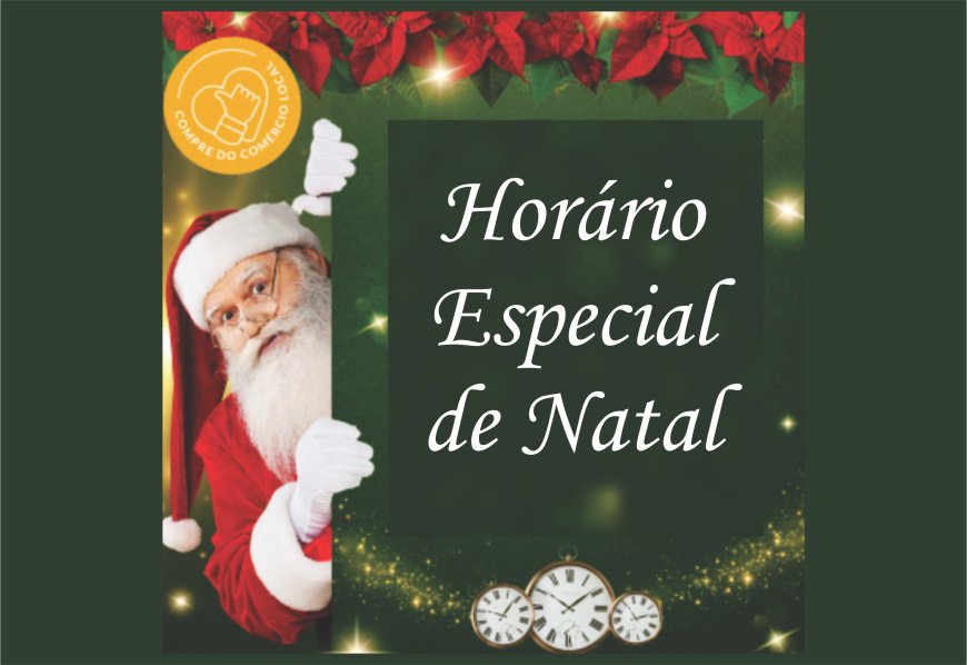 ACE/CDL sugere horários especiais para compras em Arcos