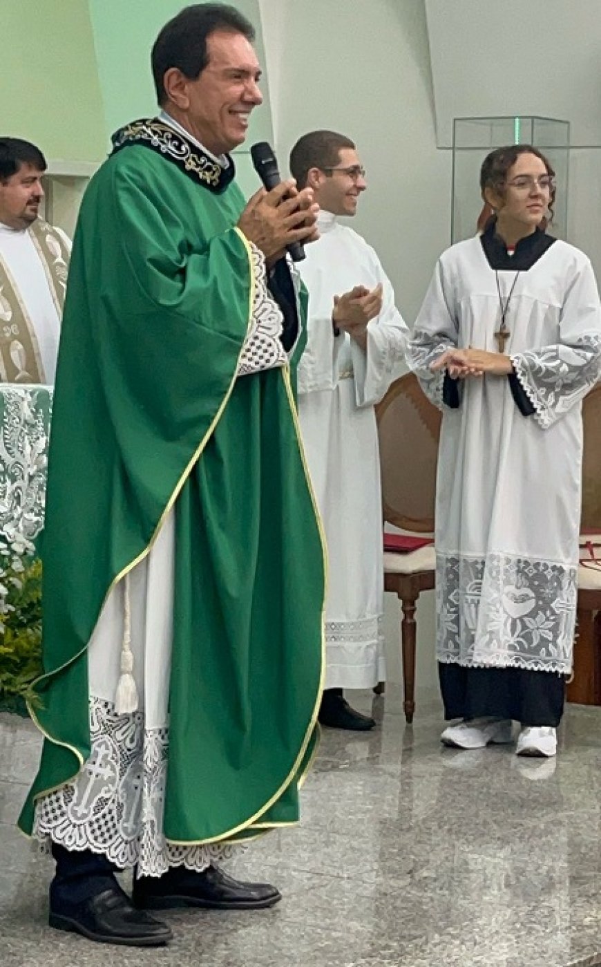 Padre Marcos Antônio está na liderança da paróquia São Cristóvão em Arcos