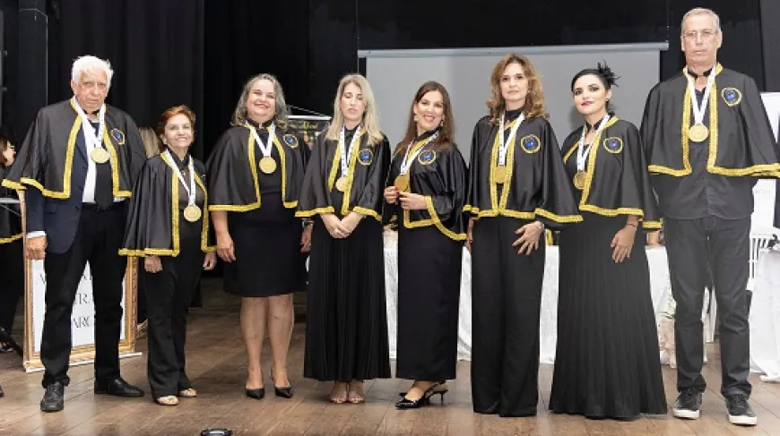 Cerimônia de posse: novos imortais da ALARC