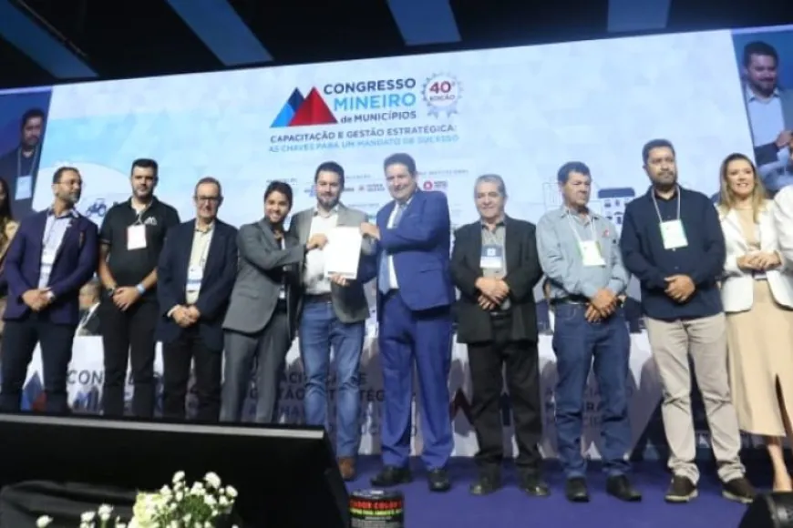 Abertura do 40º Congresso Mineiro de Municípios reúne mais de cinco mil pessoas em debate sobre o futuro do municipalismo