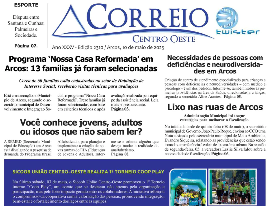 Edição 2310 de 10 de maio de 2025